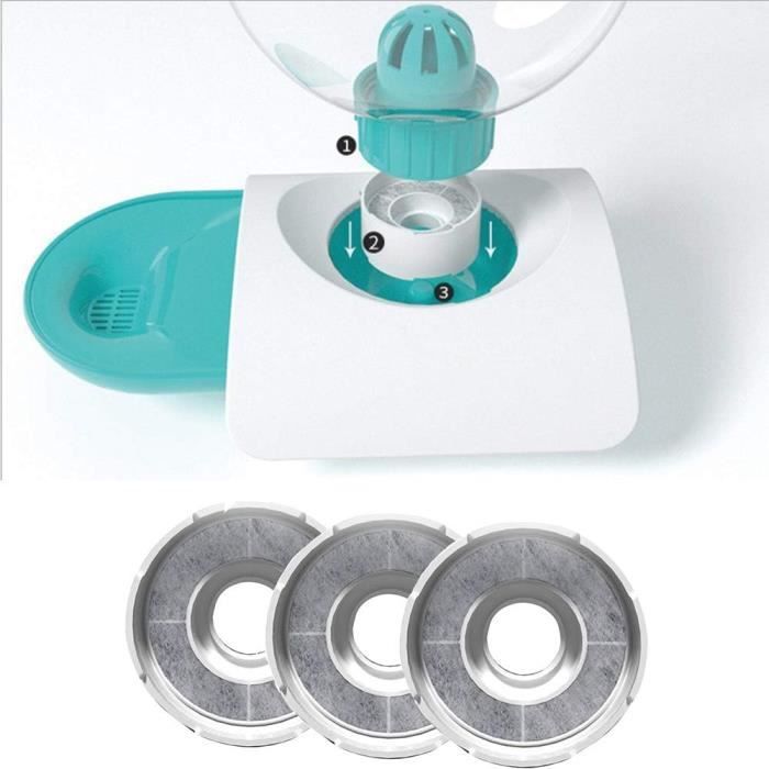 Lot De 3 Filtres Réutilisables HOMPANY SmartVac 12 - Filtres à Poussière Lavables Pour Aspirateur