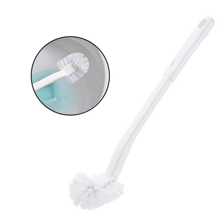 3en1 Brosse WC en Silicone avec Support de Brosse de Toilettes à Manche 3en1 Brosse WC en Silicone avec Support de Brosse de Toilettes à Manche