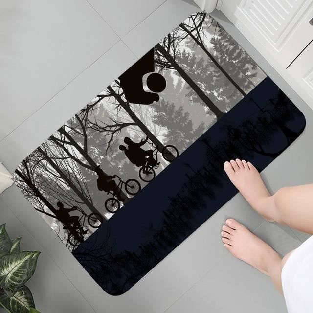 Paillasson D'entrée Extérieur 40 X 140 Cm - Noir, Antidérapant, Lavable En Machine, Pour Intérieur Et Extérieur