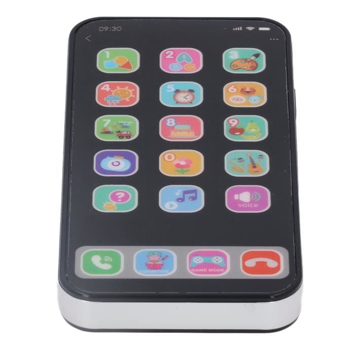 Jouet De Téléphone Pour Enfants Enfants Simulation Téléphone Portable Jouet Musique Lumière