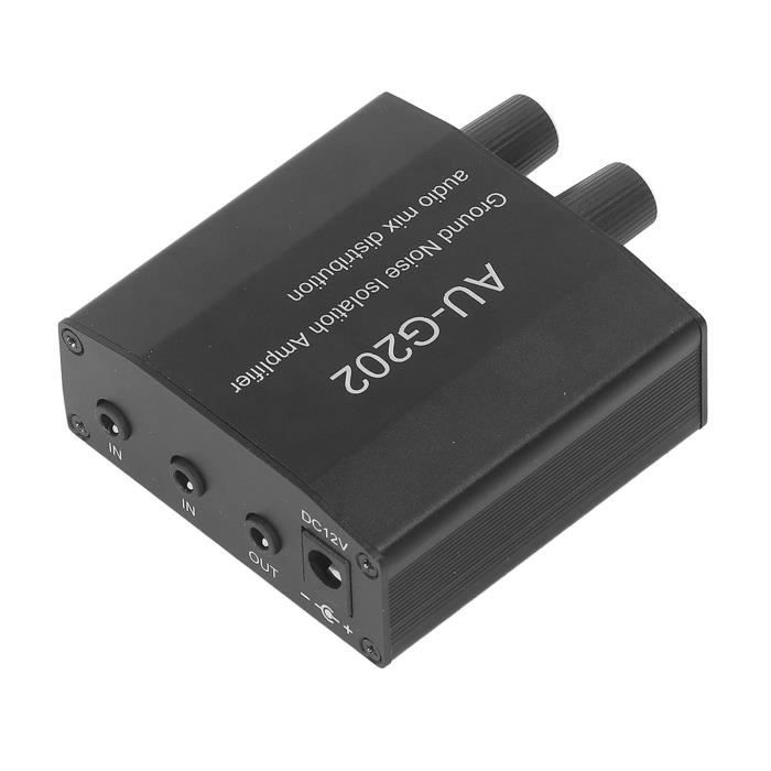 KEMO M237 Préamplificateur Stéréo 24V/DC - Module Universel Pour Microphones