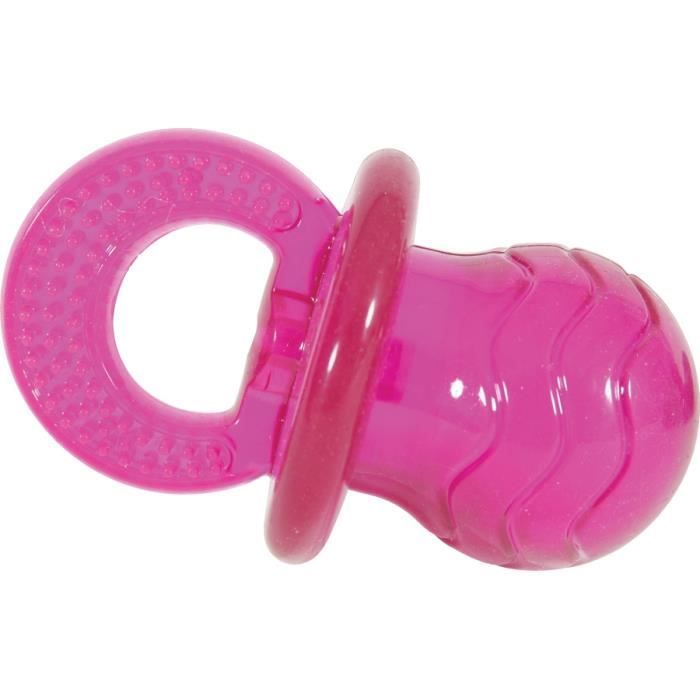 Jouet pour chien en TPR - ZOLUX - Tétine Pop - 7 5 cm - Pour chien moyen - Caoutchouc thermoplastique (TPR)