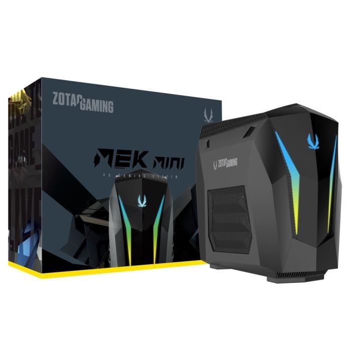 Vente Ordinateur de bureau Zotac MEK MINI Intel® Core ™ i7 i7-9700 de 9e génération 16 Go DDR4-SDRAM 2240 Go HDD + SSD Noir Midi Tower PC pas cher Vente Ordinateur de bureau Zotac MEK MINI Intel® Core ™ i7 i7-9700 de 9e génération 16 Go DDR4-SDRAM 2240 Go HDD + SSD Noir Midi Tower PC pas cher