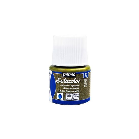 Peinture tissu Setacolor opaque moire bronze 45… - Achat / Vente peinture  acrylique Peinture tissu Setacolor op… - Cdiscount