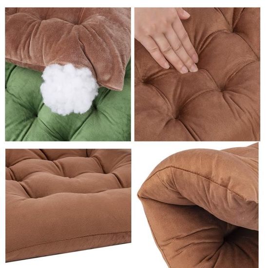 Lot De 4 Coussins De Chaise 40x40 Cm – Confort Extra Pour Salle à Manger, Bureau & Jardin