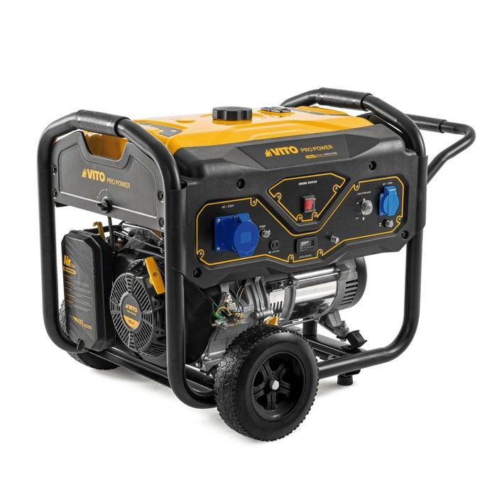Groupe électrogène 5.5kVA 15CV Monophasé Démarrage manuel AVR ...