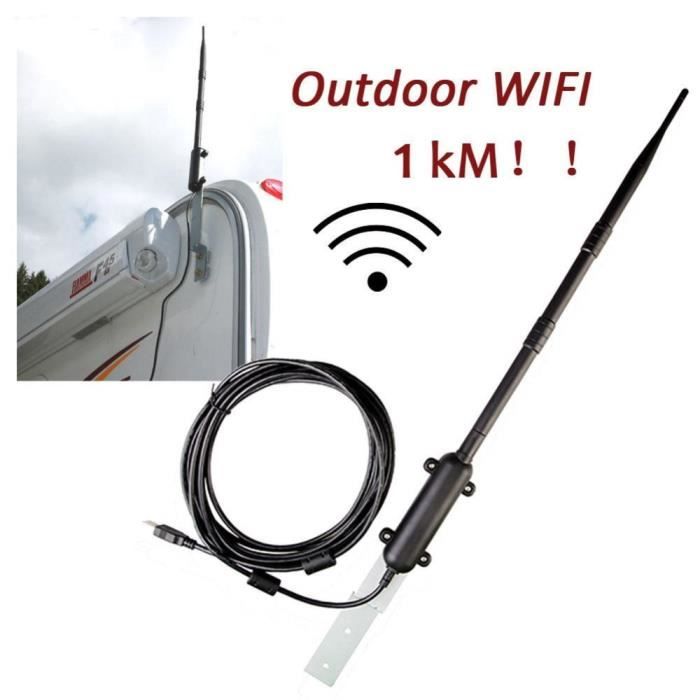 A 1000 M Haute Puissance Extérieure Wifi Antenne Usb Adaptateur De Signal  Cellulaire Amplificateur Omni-Directionnel Sans YW2175 - Cdiscount  Informatique