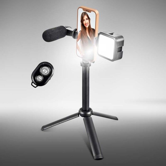 Trépied Vlogpod Freewell 3K - Support Smartphone & Appareil Photo Jusqu'à 3kg | Flexible Avec Rotule