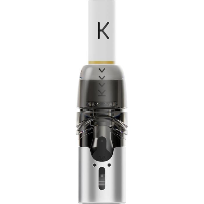 KIWI 2 Remplacement 2 Pod avec système de sécurité enfant pour cigarette  électronique KIWI 2, sans e-liquide (Clear)