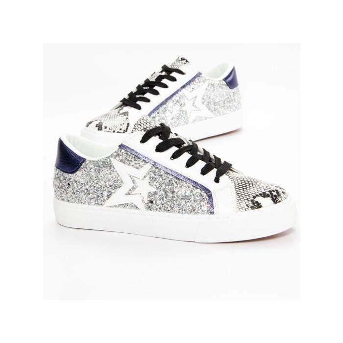 Baskets Femme Shepton Kaporal Argent Marque Kaporal Syst me