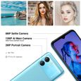 Smartphone Doogee X98 Pro - Android 12.0 - 4Go RAM+64Go ROM - Double caméra SONY® AI - Double carte - Bleu océan-2