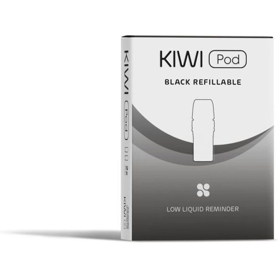 KIWI 2 Remplacement 2 Pod avec systme de scurit enfant pour cigarette  lectronique KIWI 2, sans e-liquide (Clear) - Cdiscount Au quotidien