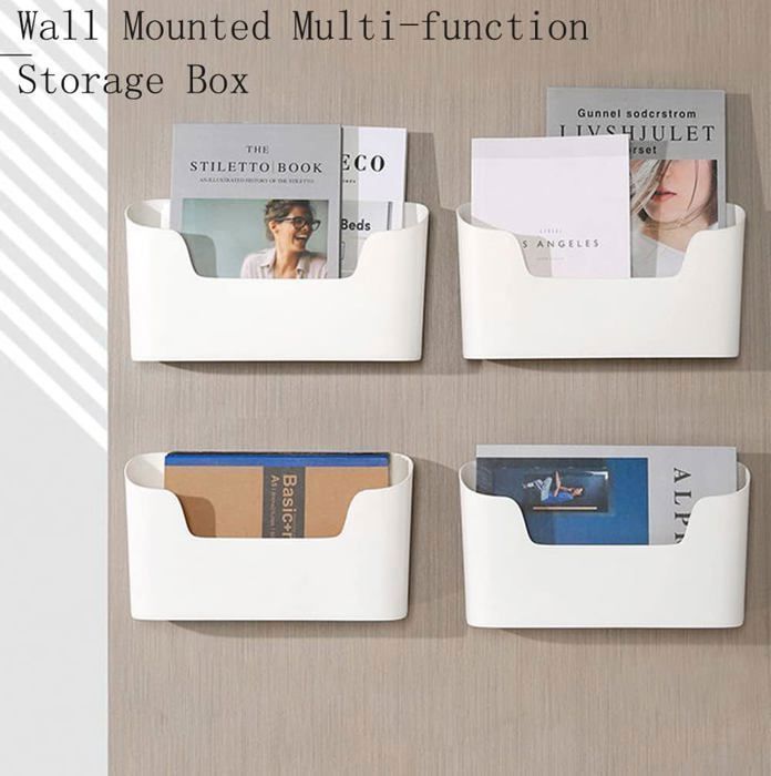 Boîte De Rangement 2 Niveaux Pour Porte D'armoire De Cuisine - Auto-adhésif, Hauteur Réglable, Sans Perçage - 31,5 X 20 X 41,5 Cm - Organisation Sous évier Ou Placard
