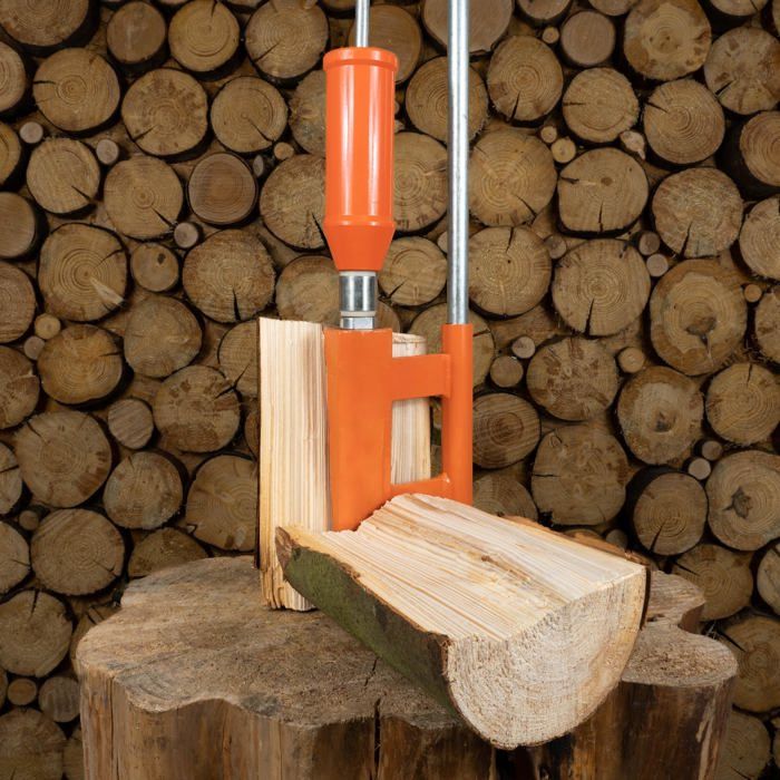 Fendeur de bois de chauffage Twistoutil de fendage du bois Outils de coupe de bois de chauffage