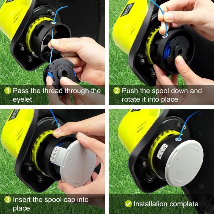 Fil De Debroussailleuse Rond ø 3,3 Mm Blister De 15m Techni-power