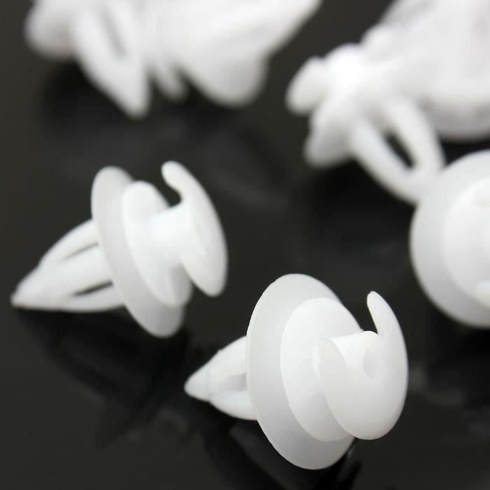 LOT DE 20 Clips De Retenue Pour Garniture De Moulure De