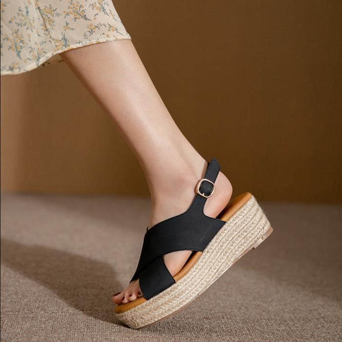 Cdiscount sandales femme compensees hotsell