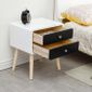 Wiss Table De Nuit Table De Chevet 2 Tiroirs Hauteur 50 Cm Scandinaves En Bois Pas Cher Achat Vente Chevet Wiss Table De Nuit Table De Cdiscount
