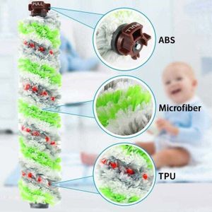 Lot Remplacement 3 Brosse Rouleau + 2 Filtres BISSELL Crosswave 17132 Et 2225