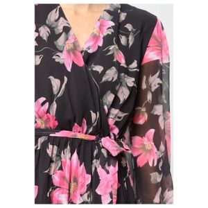 Robe longue noire femme Cdiscount