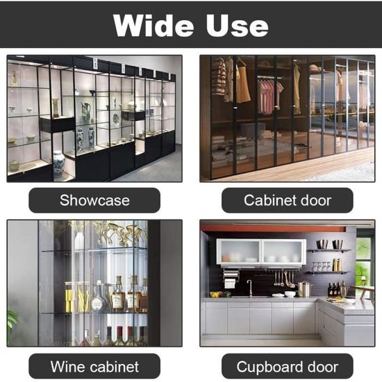 Iplusmile Lot De 2 Charnières Auto-portantes En Alliage De