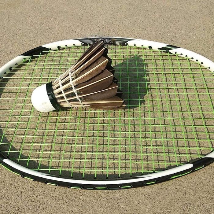 Tainrunse Lot de 10 volants de badminton en nylon pour entraînement  intérieur et extérieur - Solide et durable - Pour jeunes joueurs - Jaune :  : Sports et Loisirs