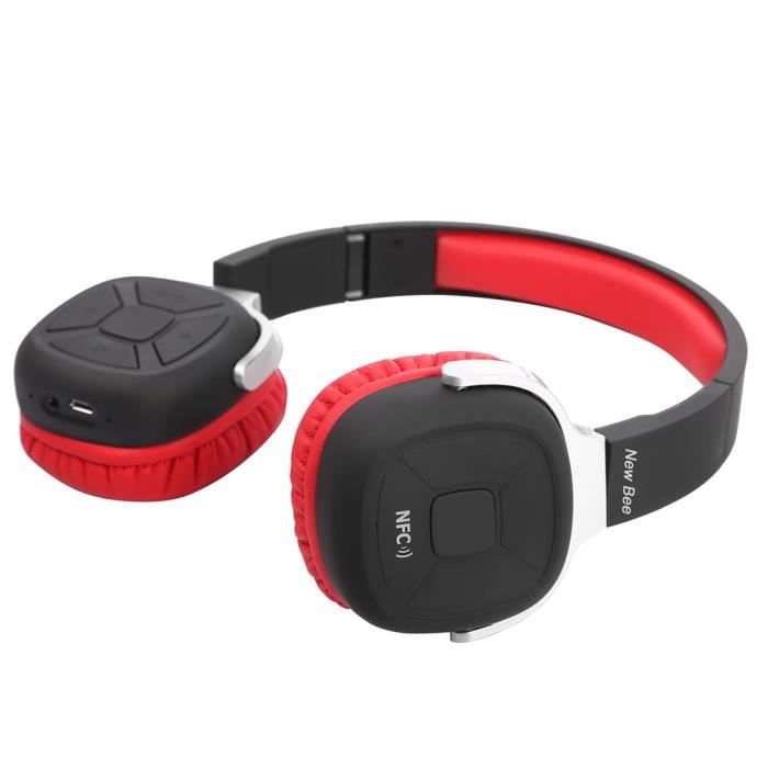 NB 9 pliant sans fil Bluetooth V4.1 Casque avec SMART Podometre 3 5 mm audio stereo avec micro ecouteurs Cdiscount TV Son Photo