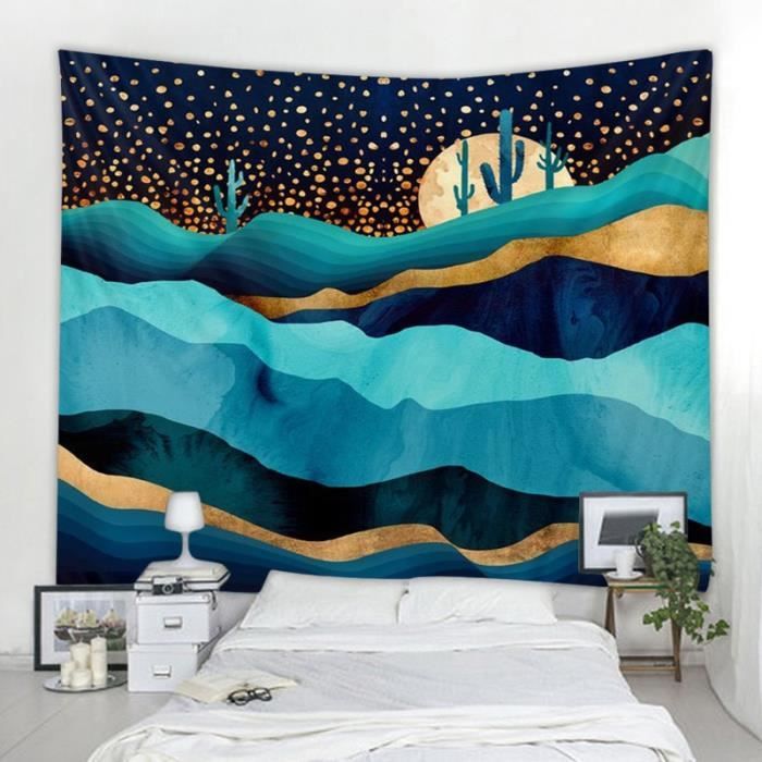Tapisserie Murale Jacquard Paysage Russe - 100x40 Cm - Panneau Décoratif Neuf