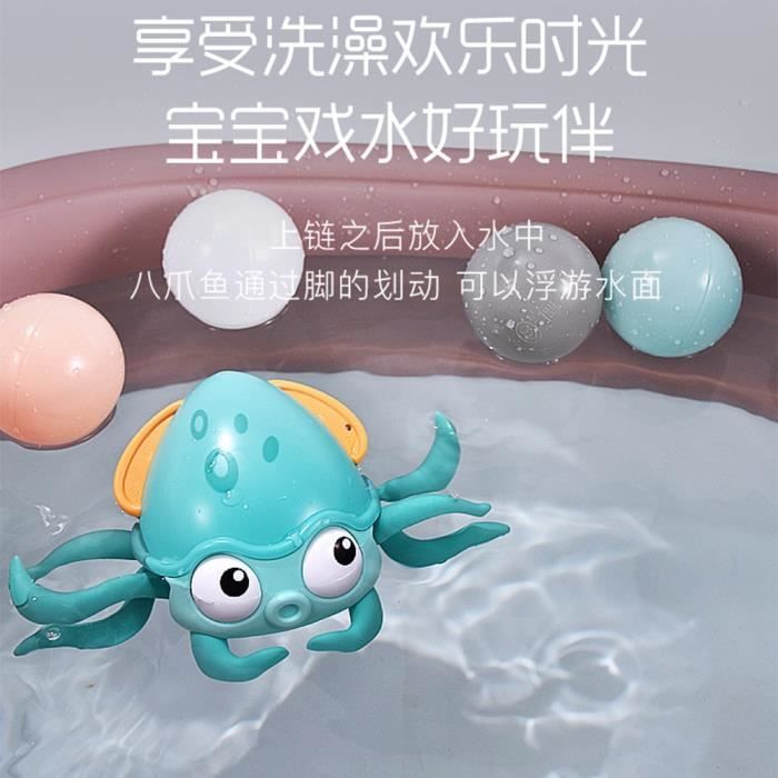 Experience Scientifique F7FX6 Enfants pieuvre mécanique jouet bébé bain  jouets de bain corde tirée rampant mécanique crabe sur terre - Cdiscount  Jeux - Jouets