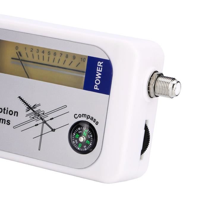 Détecteur De Signal Numérique Pour Antenne TV - Finder Aérien, Fréquence 170-862 MHz, Portable