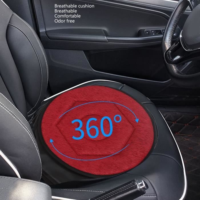 Coussin pivotant Portable 360 degrés rotatif chaise de voiture