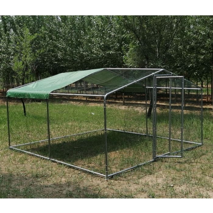 Grillage Hexagonal Galvanisé 0.4x6 M - Pour Poulailler, Lapins, Potager Avec Outils