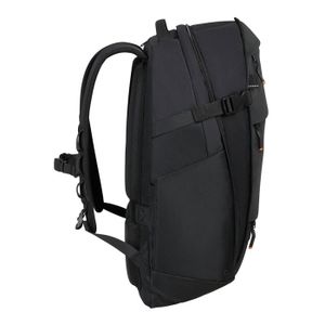 KROSER Sac à Dos Ordinateur Portable 17 Pouces - Élégant, Imperméable, Port USB - Noir Homme Femme