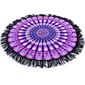 Ronde Tapis De Bière Hippie Tapis De Plage Jet De Mandala Tapis De Yoga Bohème