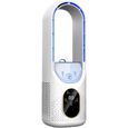 Climatiseur Mobile USB - Tendance Polyvalent Compact - 6 vitesses 6 minuterie mini ventilateur - Maison bureau camping école - Blanc