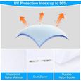 Kit de calfeutrage pour climatiseur mobile - 500 cm de long Nylon imperméable - Fenêtres et portes - 500 cm