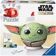 Puzzle 3D Star Wars The Mandalorian Grogu - Ravensburger - 72 pièces - A partir de 8 ans-0