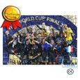 CONFO® Puzzle Coupe du monde 2018 Équipe de France 50*35CM 500 pièces impression HD adultes enfants jouets éducatif football World-0