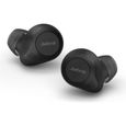 JABRA Elite 85t - Écouteurs Bluetooth avec réduction de bruit personnalisable - Format mini true wireless - Noir-0