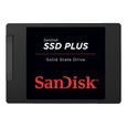 Sandisk SSD Plus 240GB, 240 Go, Série ATA III, 530 Mo-s, 6 Gbit-s-0