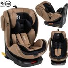 BEBELISSIMO - Siège auto Isofix - pivotant 360 ° - 40-150cm - 0-36kg - i-size - Leto - beige - protections latérales
