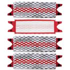 PHONILLICO Lingette pour Balai Vileda Ultramax / Ultramax Turbo / Ultra Max / 1-2 Spray [Lot 4] Serpillère lavable réutilisable