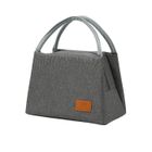 PRESOMA Sac Repas Lunch Bag Isotherme,Sac a lunch isotherme Lunch Box fourre-tout thermique,gris