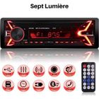 Autoradio Voiture - Letouch - Stéréo Bluetooth - Radio FM - Lecteur MP3 - Télécommande