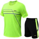 AIEVIS Ensemble Homme T-shirt et Short Vetement de Sport 2 Pieces Respirant Séchage Rapide Fitness Running