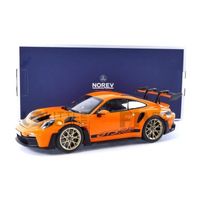 Voiture Miniature de Collection - NOREV 1/18 - PORSCHE 911 GT3 RS - 2022 - Orange Gulf - 187360