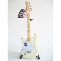 Guitare miniature Stratocaster gaucher Jimi Hendrix
