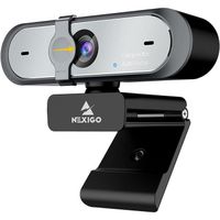 NexiGo N660P Webcam 60FPS AutoFocus pour PC, 1080P Camera Web avec Deux Microphone et Cache de Confidentialite, USB Webcam po