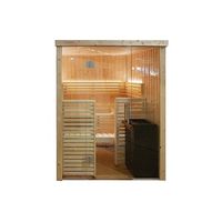 Cabine de sauna HARVIA - 163,5 x160,7 x 202 cm - 2 ou 3 personnes - Poêle Vega 6 kW
