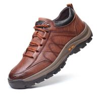 Chaussures pour hommes Pu chaud semelle épaisse chaussures sécurité résistant à l'usure Sports cj0808bk65bi Noir
